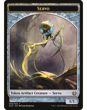 Magic: The Gathering Servo Token (004) (004) Lightly Played