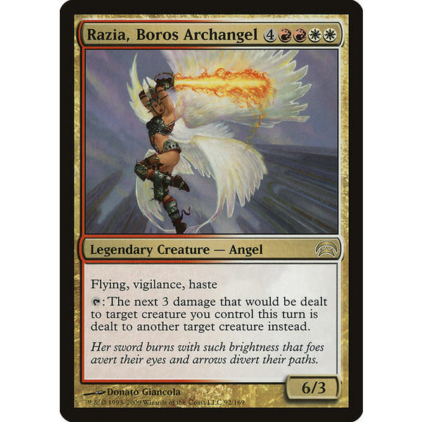 Magic: The Gathering Razia, Boros Archangel (092) Lightly Played