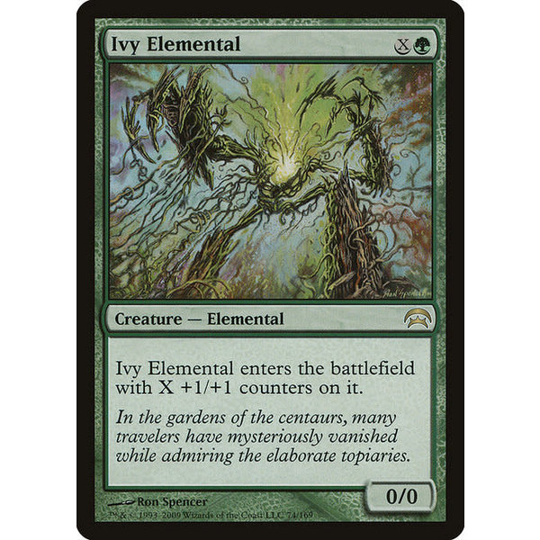Magic: The Gathering Ivy Elemental (074) Lightly Played