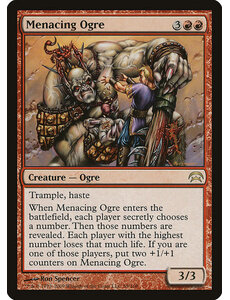 Magic: The Gathering Menacing Ogre (059) Lightly Played