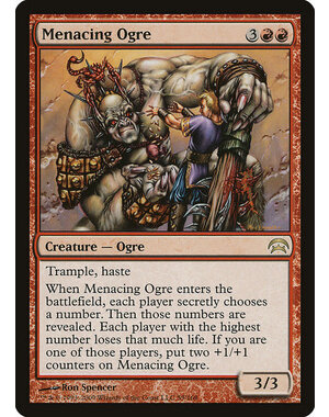 Magic: The Gathering Menacing Ogre (059) Lightly Played