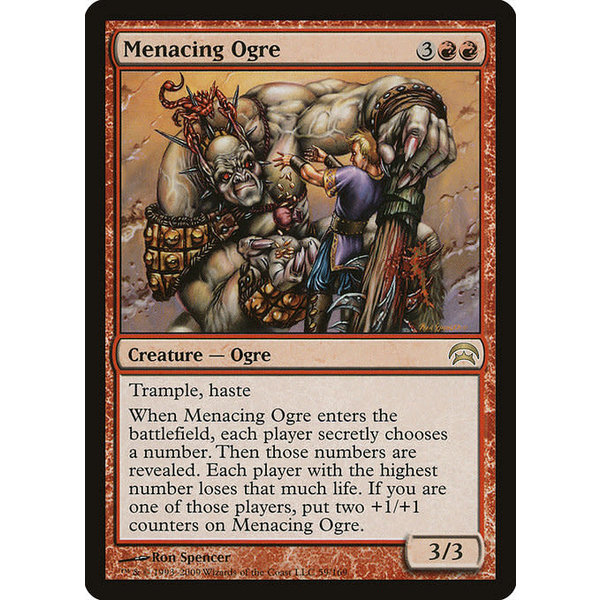 Magic: The Gathering Menacing Ogre (059) Lightly Played