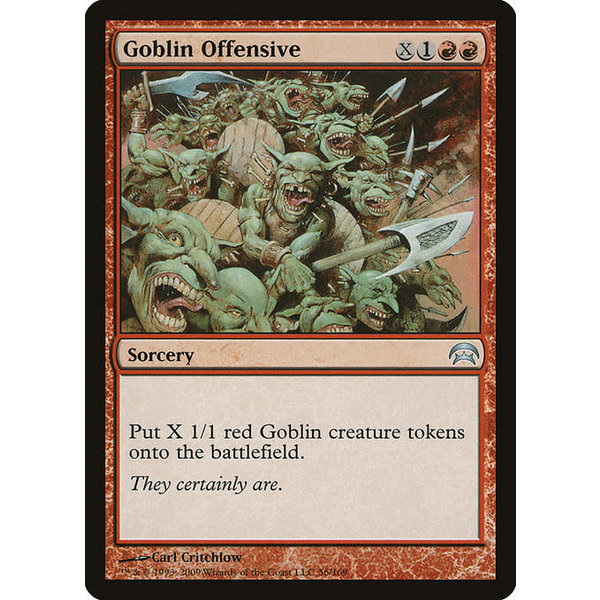 Magic: The Gathering Goblin Offensive (056) Moderately Played