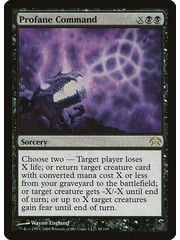 Magic: The Gathering Profane Command (038) Lightly Played