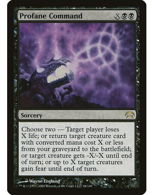 Magic: The Gathering Profane Command (038) Lightly Played