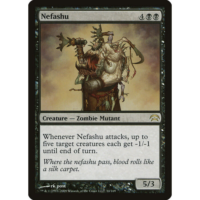 Magic: The Gathering Nefashu (034) Lightly Played