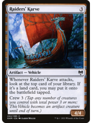 Magic: The Gathering Raiders' Karve (242) Near Mint
