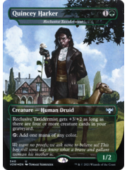 Magic: The Gathering Quincey Harker - Reclusive Taxidermist (340) Moderately Played