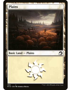 Magic: The Gathering Plains (380) (380) Lightly Played