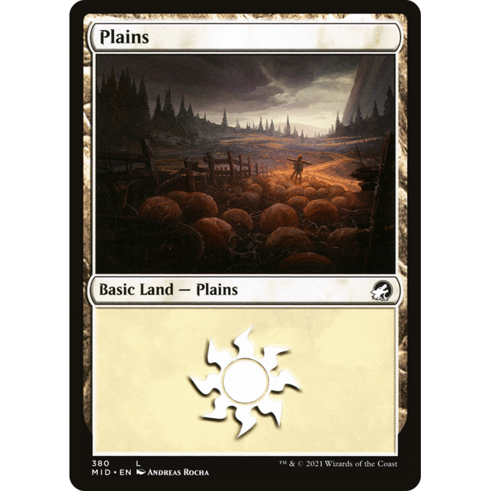 Magic: The Gathering Plains (380) (380) Lightly Played