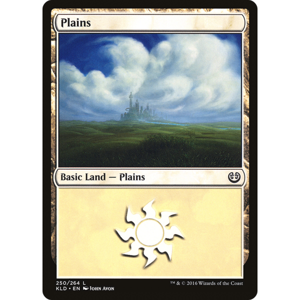 Magic: The Gathering Plains (250) (250) Lightly Played