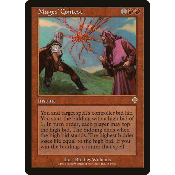 Magic: The Gathering Mages' Contest (154) Moderately Played
