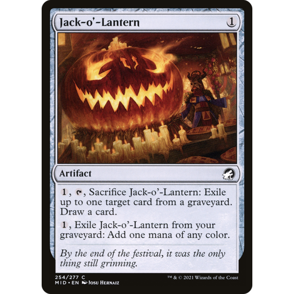 Magic: The Gathering Jack-o'-Lantern (254) Near Mint