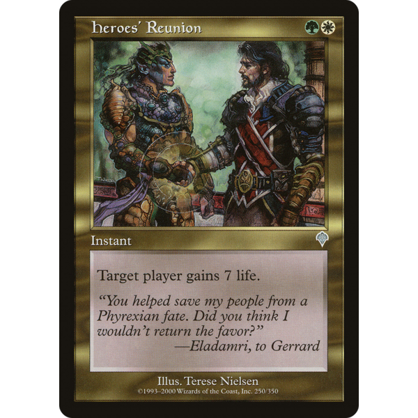 Magic: The Gathering Heroes' Reunion (250) Heavily Played
