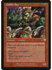 Magic: The Gathering Goblin Spy (018) Lightly Played
