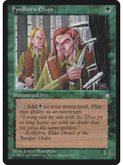 Magic: The Gathering Fyndhorn Elves (243) Moderately Played