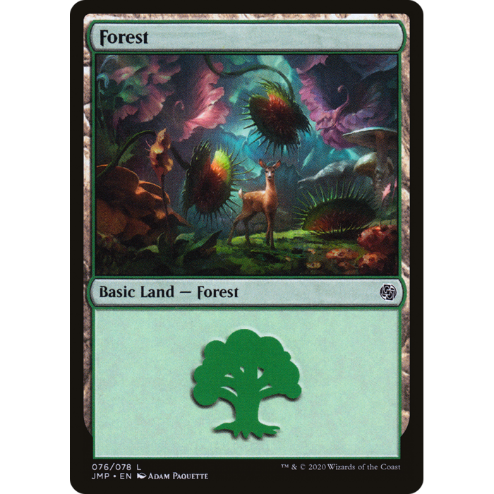 Magic: The Gathering Forest (76) (076) Near Mint