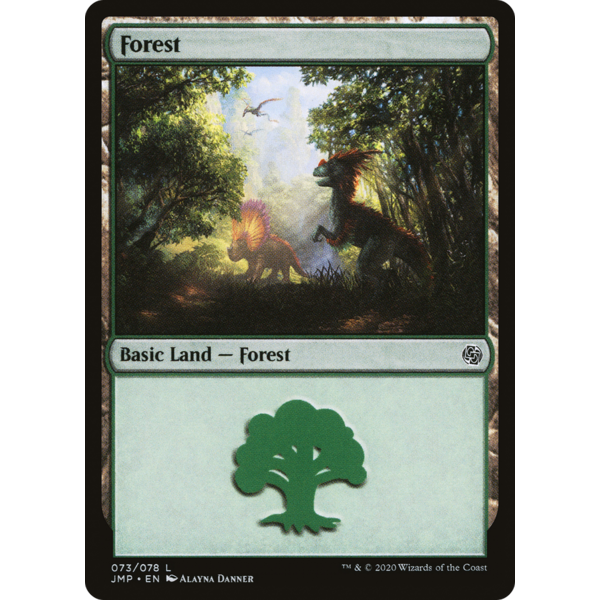 Magic: The Gathering Forest (73) (073) Near Mint