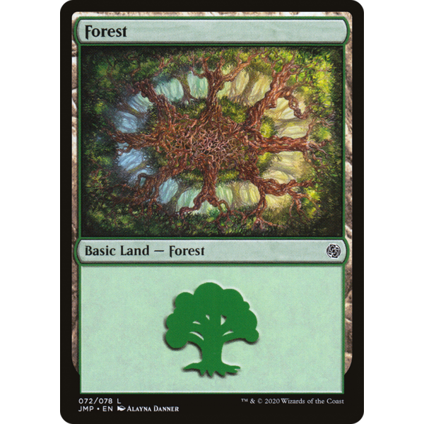 Magic: The Gathering Forest (72) (072) Near Mint