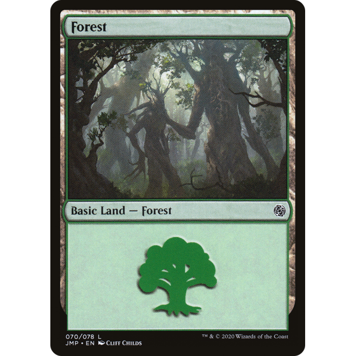 Magic: The Gathering Forest (70) (070) Near Mint