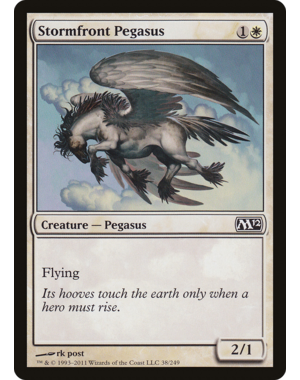 Magic: The Gathering Stormfront Pegasus (000) Lightly Played Foil