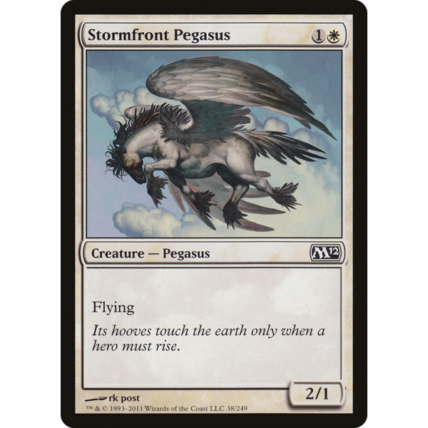 Magic: The Gathering Stormfront Pegasus (000) Lightly Played Foil