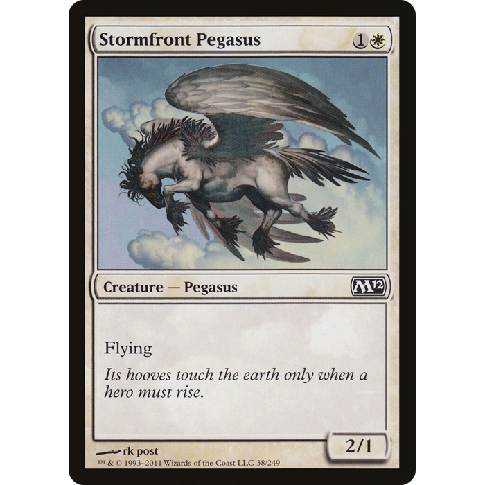 Magic: The Gathering Stormfront Pegasus (000) Lightly Played Foil