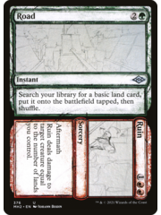 Magic: The Gathering Road // Ruin (Showcase) (376) Near Mint Foil