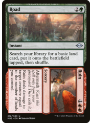 Magic: The Gathering Road // Ruin (212) Near Mint