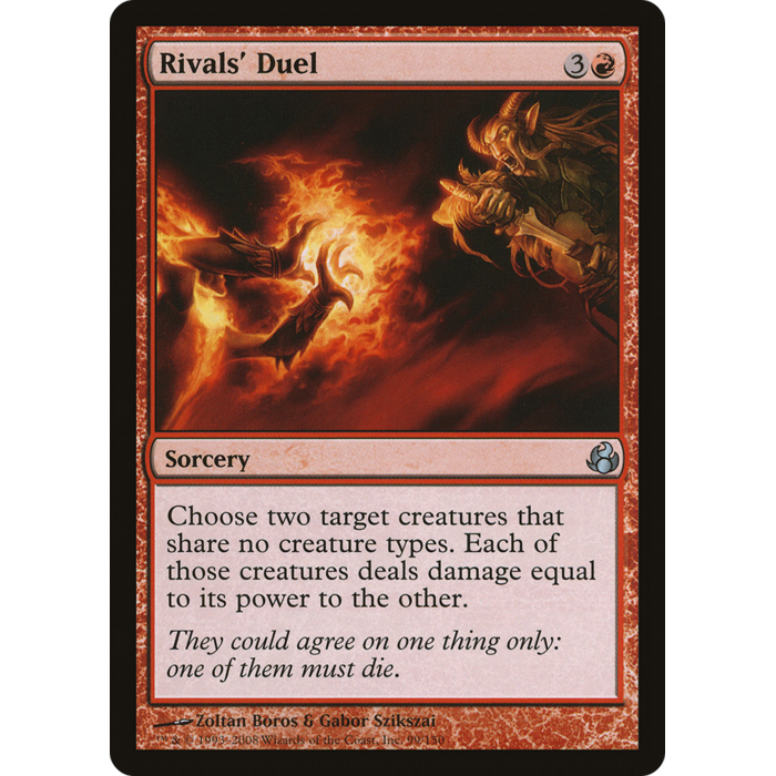 Magic: The Gathering Rivals' Duel (099) Moderately Played