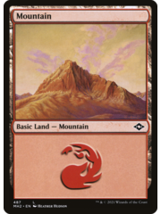 Magic: The Gathering Mountain (487) (487) Near Mint