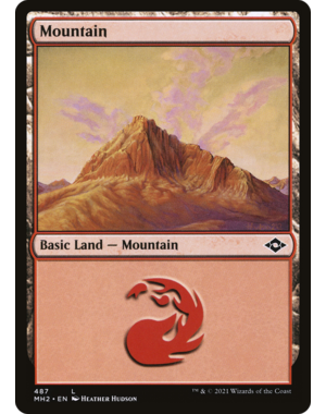 Magic: The Gathering Mountain (487) (487) Near Mint
