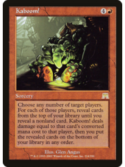 Magic: The Gathering Kaboom! (214) Lightly Played