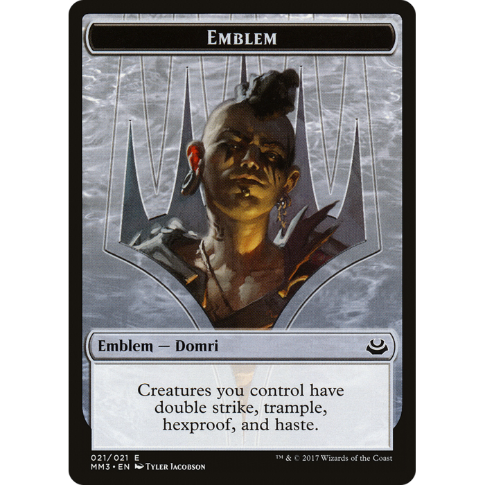 Magic: The Gathering Emblem - Domri Rade (021) Lightly Played