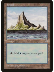 Magic: The Gathering Island (299) Heavily Played