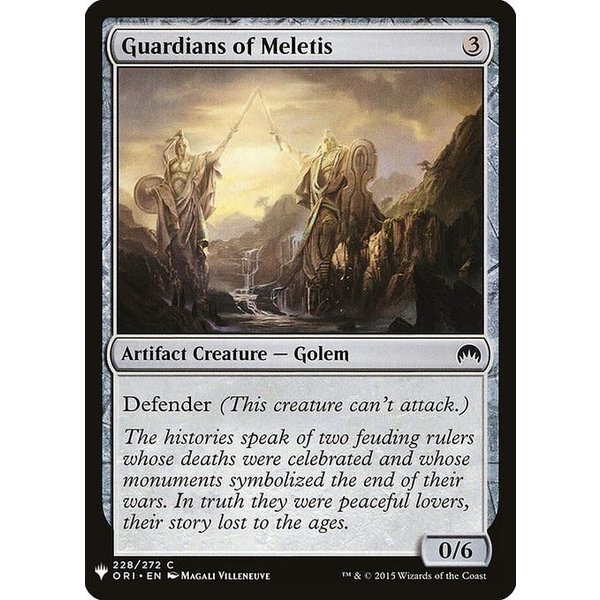 Magic: The Gathering Guardians of Meletis (1590) Near Mint