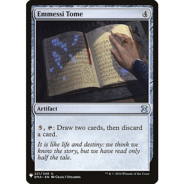 Magic: The Gathering Emmessi Tome (1579) Near Mint