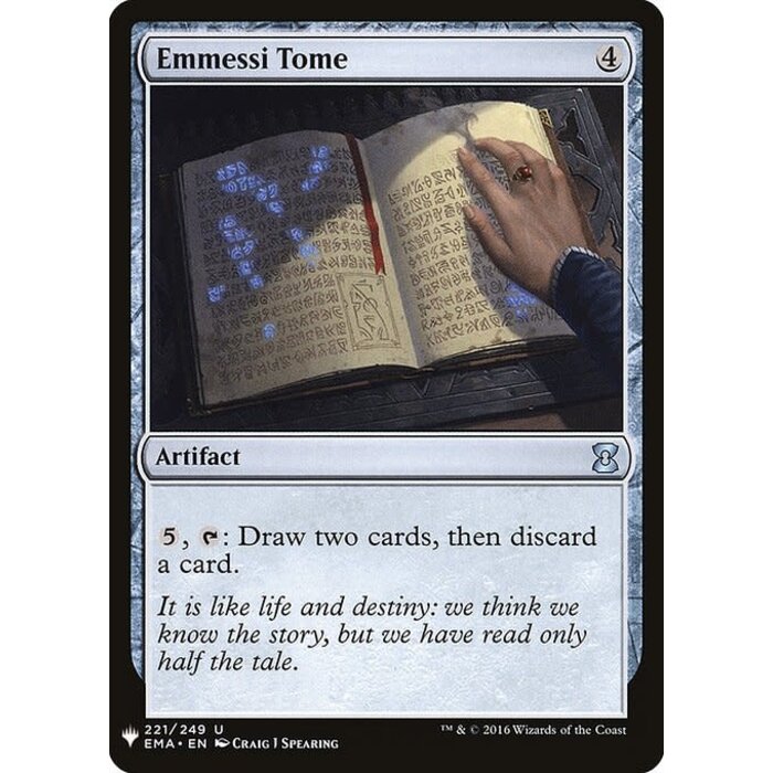 Magic: The Gathering Emmessi Tome (1579) Near Mint