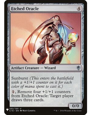 Magic: The Gathering Etched Oracle (1580) Near Mint