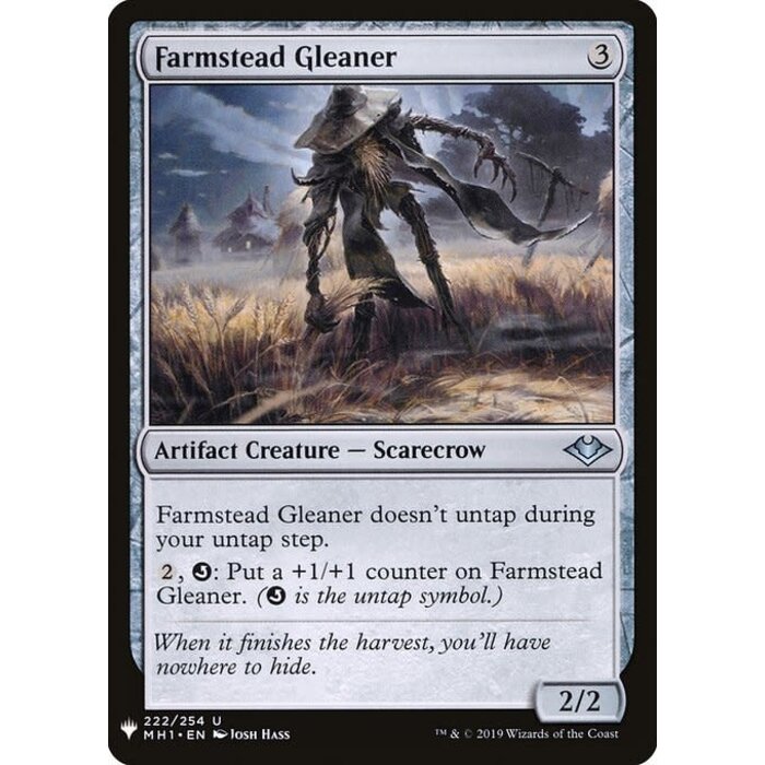 Magic: The Gathering Farmstead Gleaner (1581) Near Mint