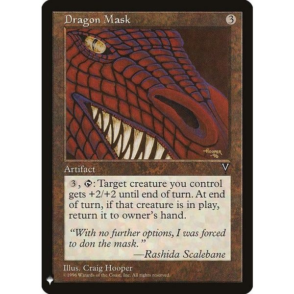Magic: The Gathering Dragon Mask (1575) Near Mint