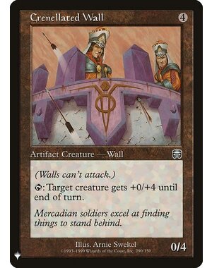 Magic: The Gathering Crenellated Wall (1567) Near Mint