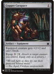 Magic: The Gathering Copper Carapace (1565) Near Mint