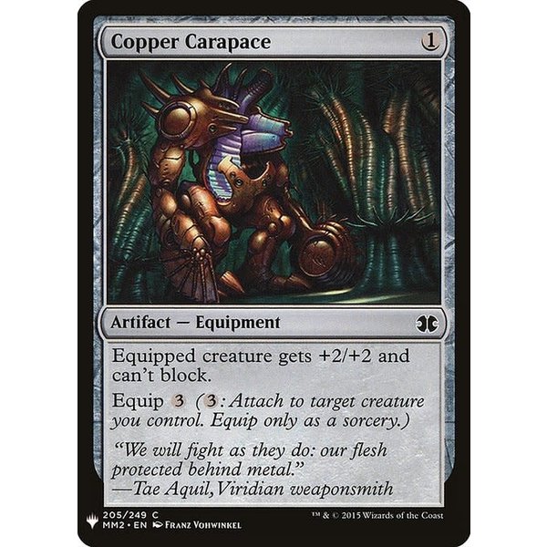 Magic: The Gathering Copper Carapace (1565) Near Mint
