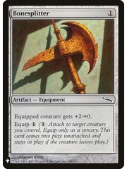 Magic: The Gathering Bonesplitter (1552) Near Mint