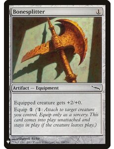Magic: The Gathering Bonesplitter (1552) Near Mint
