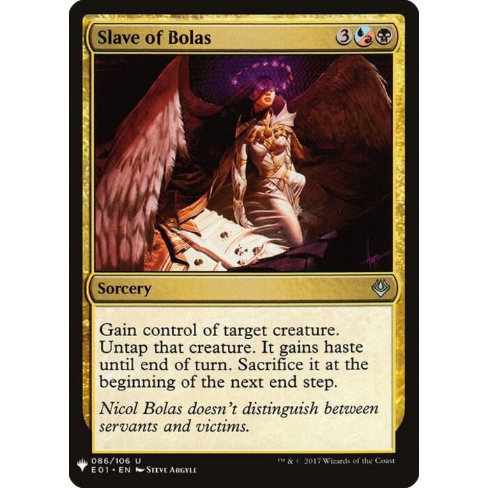 Magic: The Gathering Slave of Bolas (1534) Near Mint
