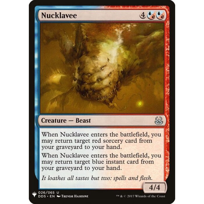 Magic: The Gathering Nucklavee (1528) Near Mint