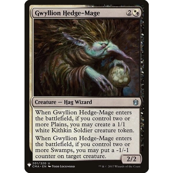 Magic: The Gathering Gwyllion Hedge-Mage (1525) Near Mint