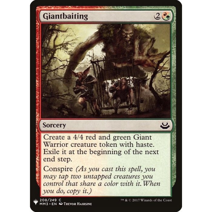 Magic: The Gathering Giantbaiting (1523) Near Mint
